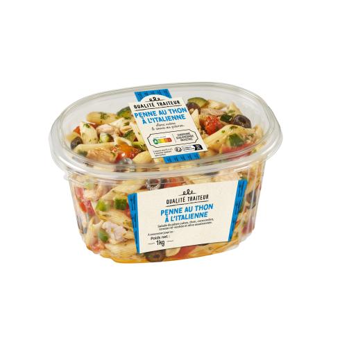 Qualité traiteur pâtes au thon a l'italienne